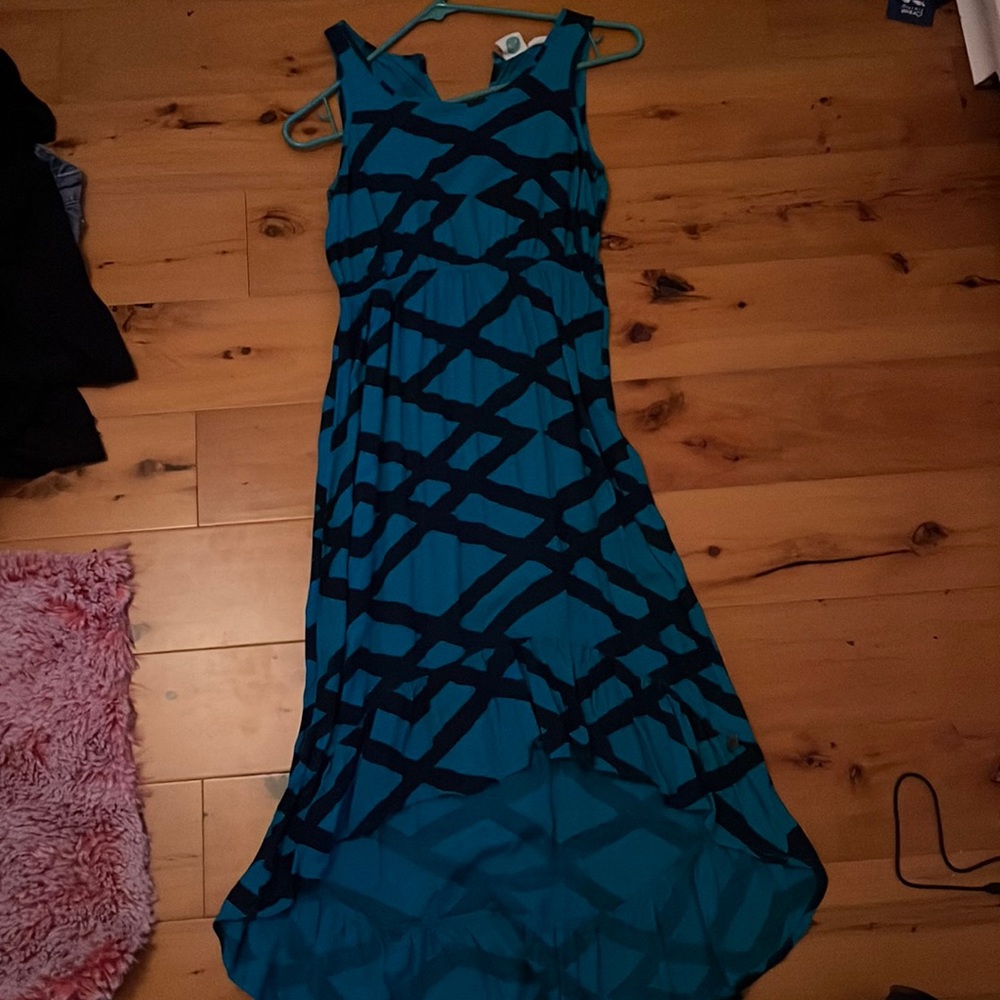Roxy Girl- blue and black dress!! WORN ONCE/ GREAT CONDITION!!!!!